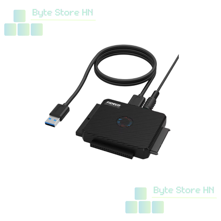 FIDECO Adaptador USB 3.0 a SATA/IDE