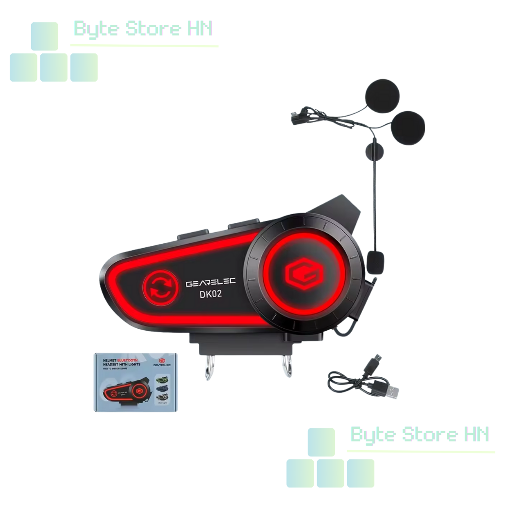 Auriculares Bluetooth 5.2 GEARELEC para Casco