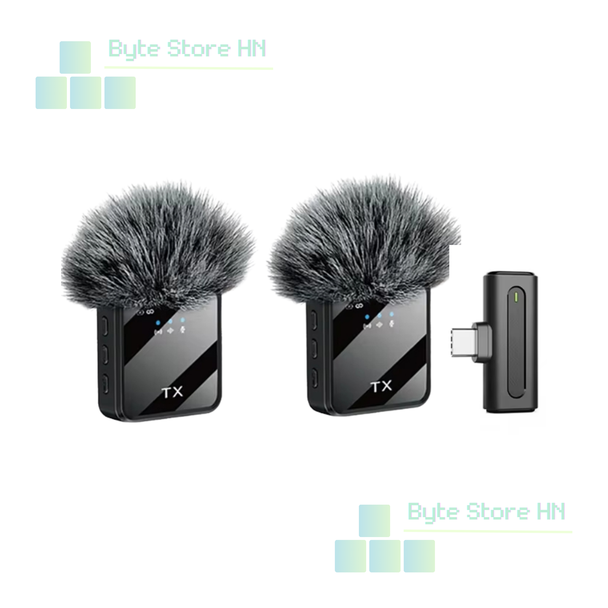 Micrófono Inalámbrico - 2 Microfonos