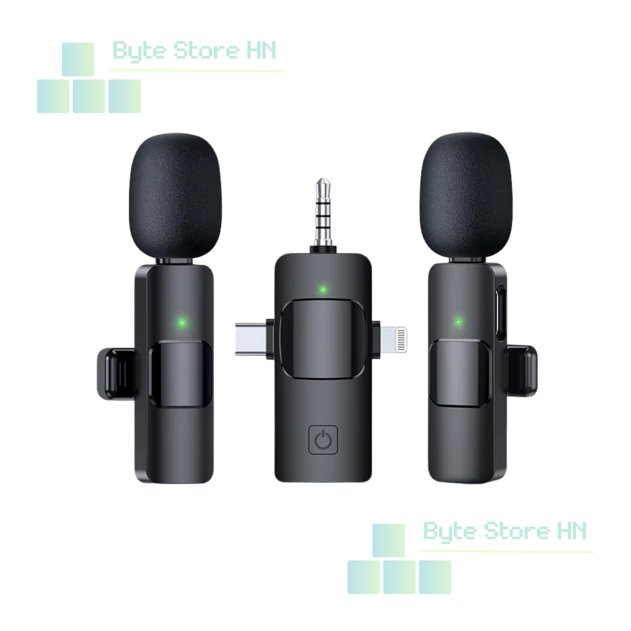 Micrófono Inalámbrico 3 en 1 - 2 Microfonos