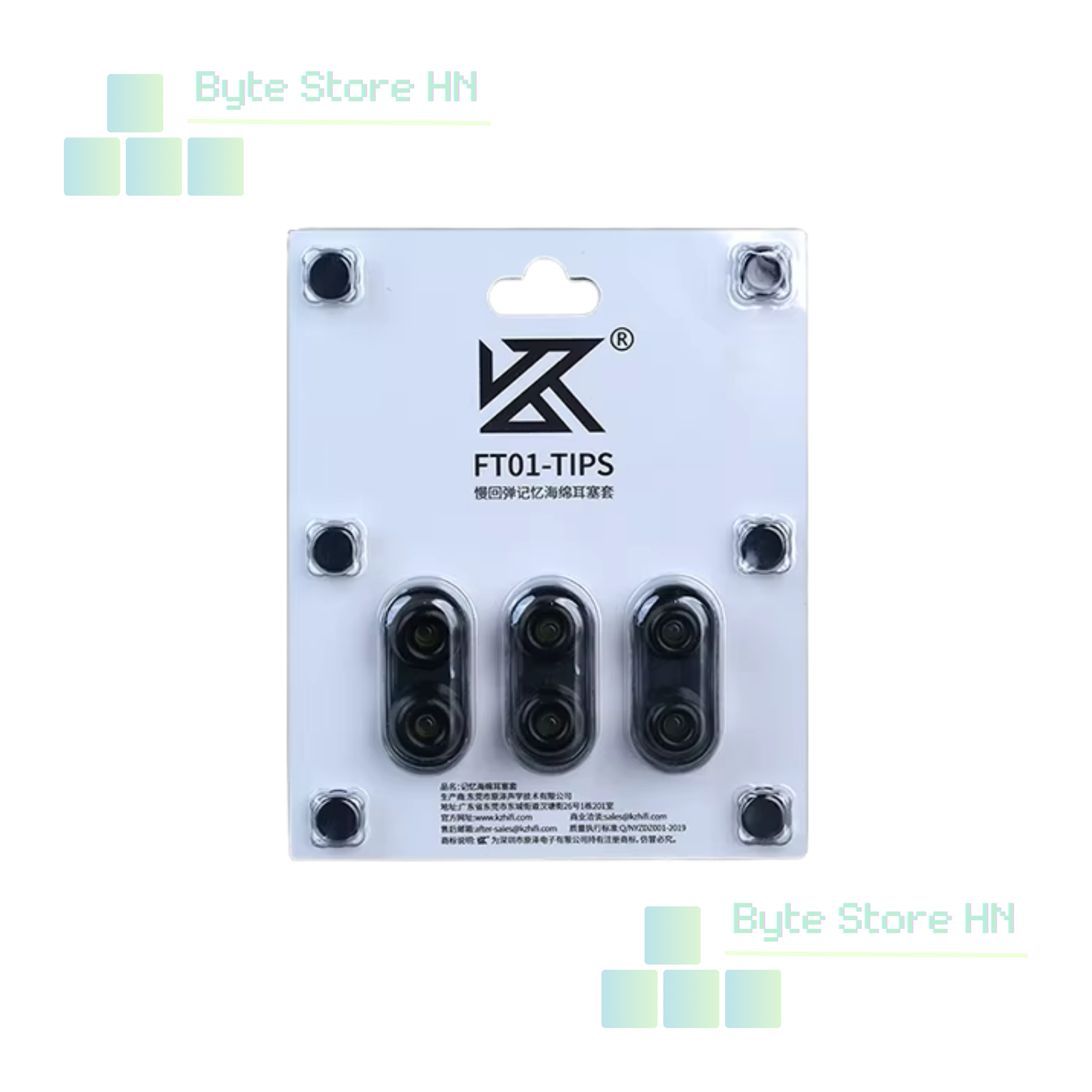 KZ FT01 – Almohadillas aislamiento acústico