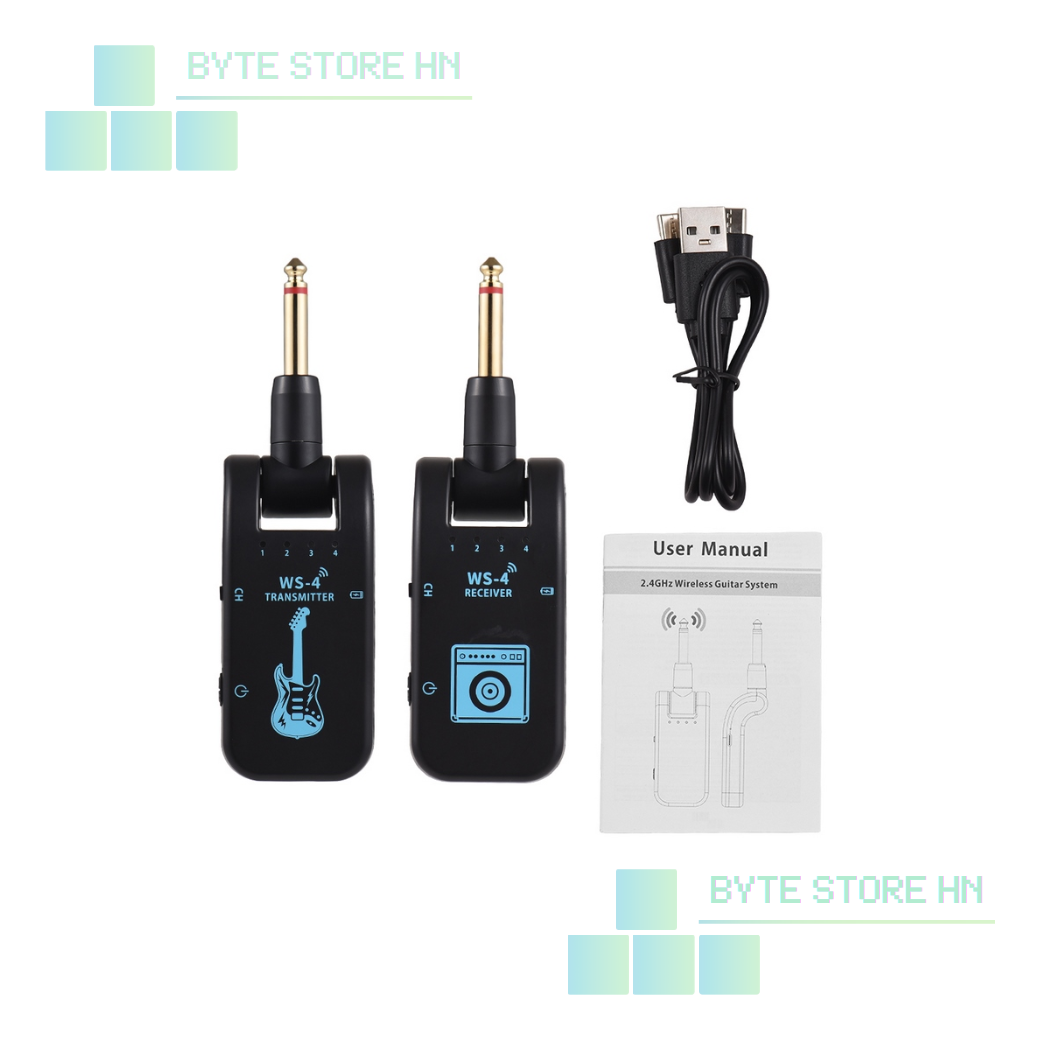 Sistema Inalámbrico para instrumentos 2.4G Recargable