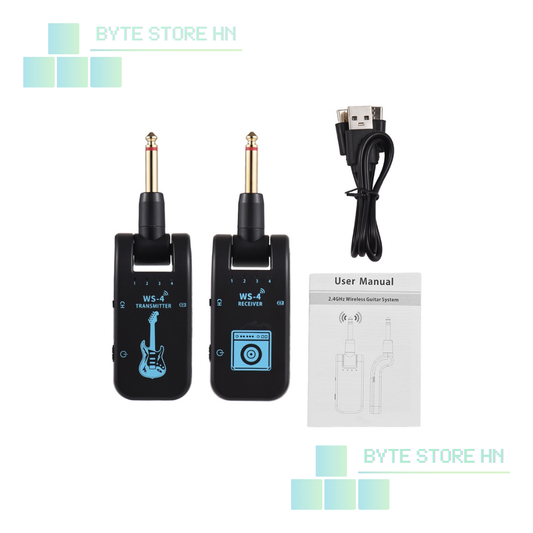 Sistema Inalámbrico para instrumentos 2.4G Recargable