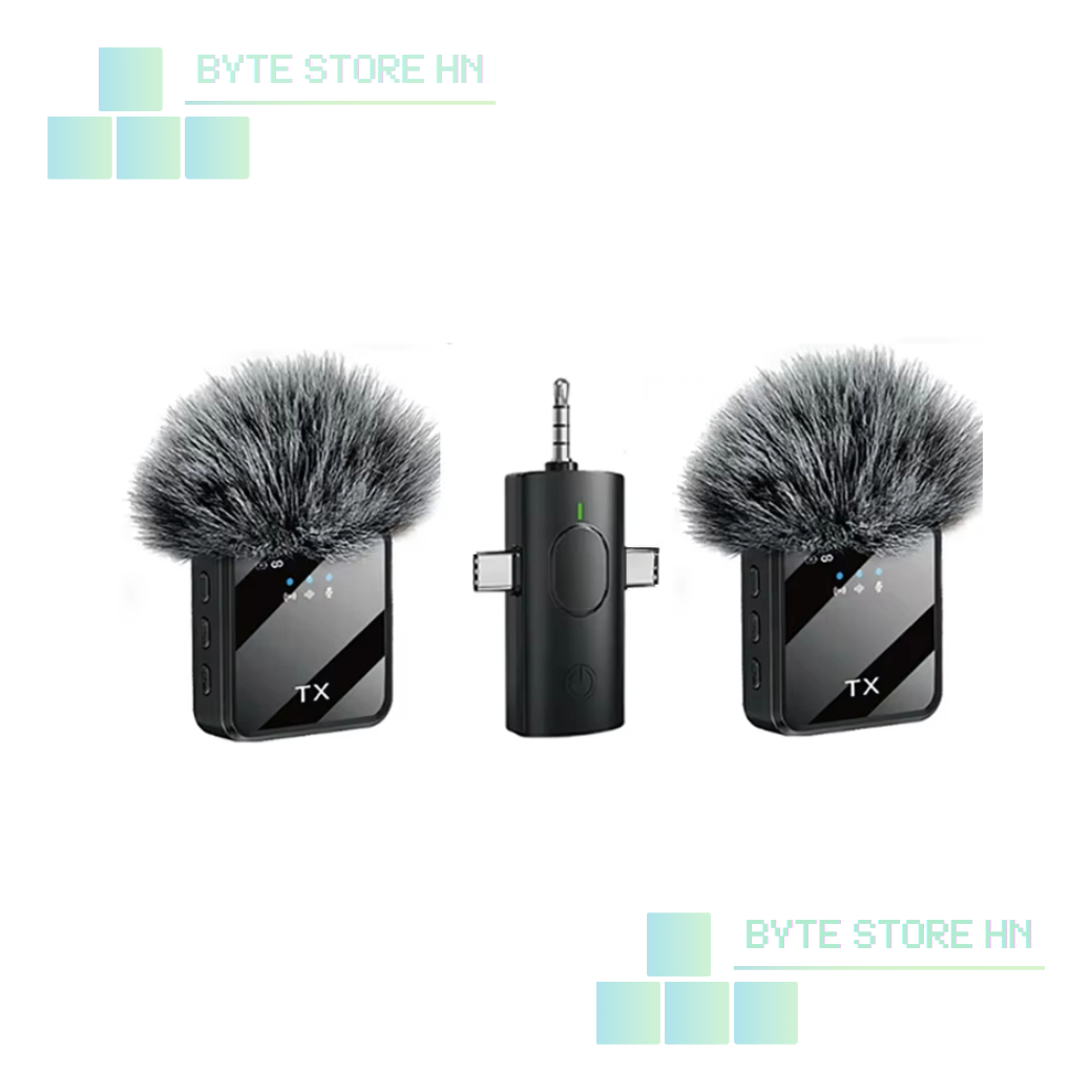 Micrófono Dual 3 en 1 - 2 Microfonos