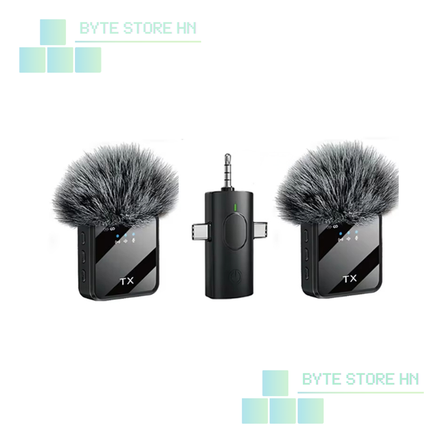 Micrófono Dual 3 en 1 - 2 Microfonos