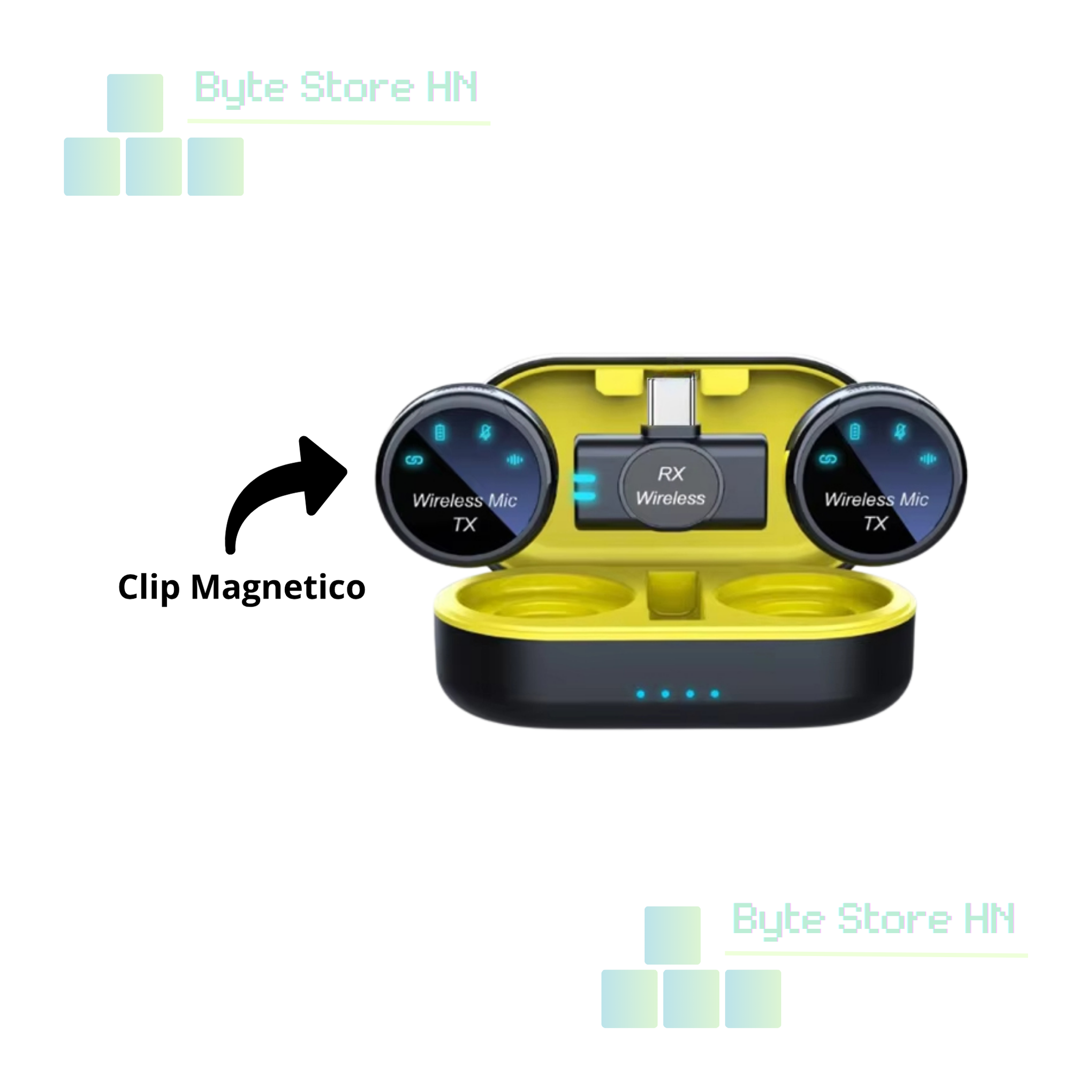 Microfono Magnetico Dual