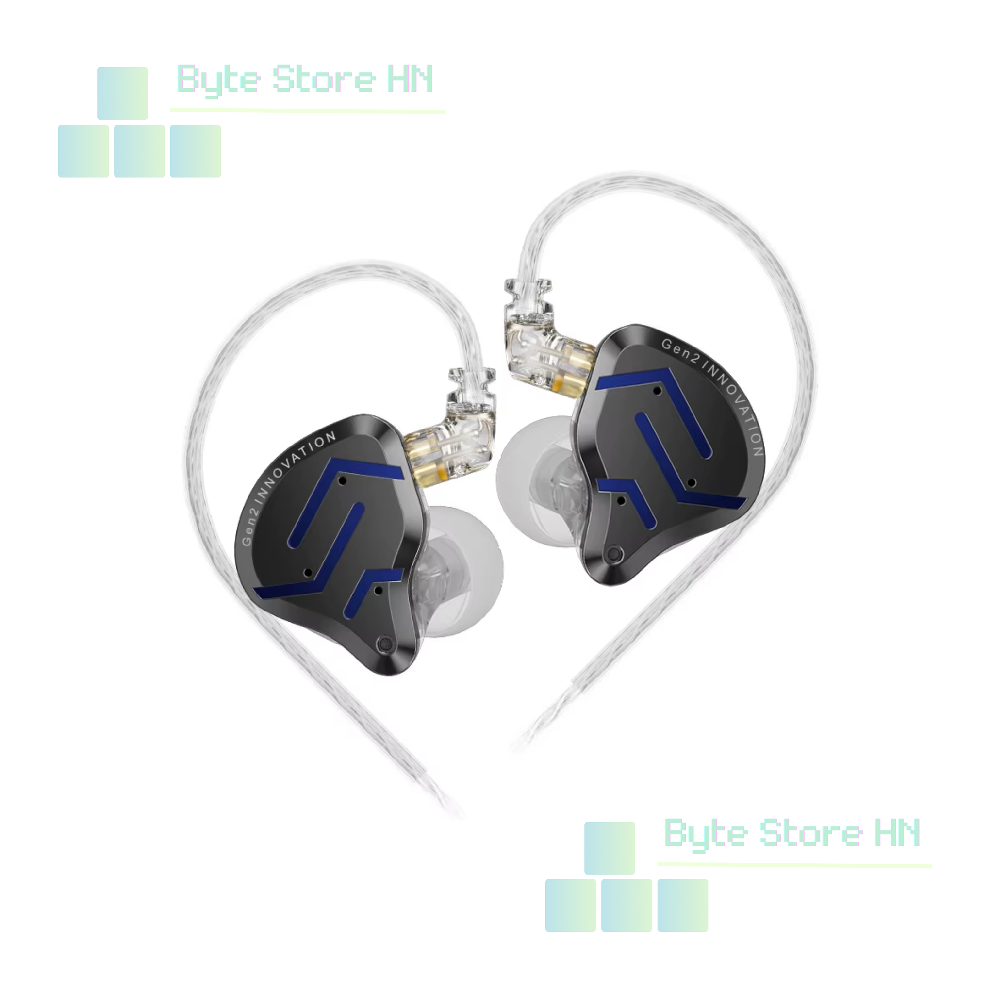 KZ ZSN PRO 2 - BLUE-BLACK