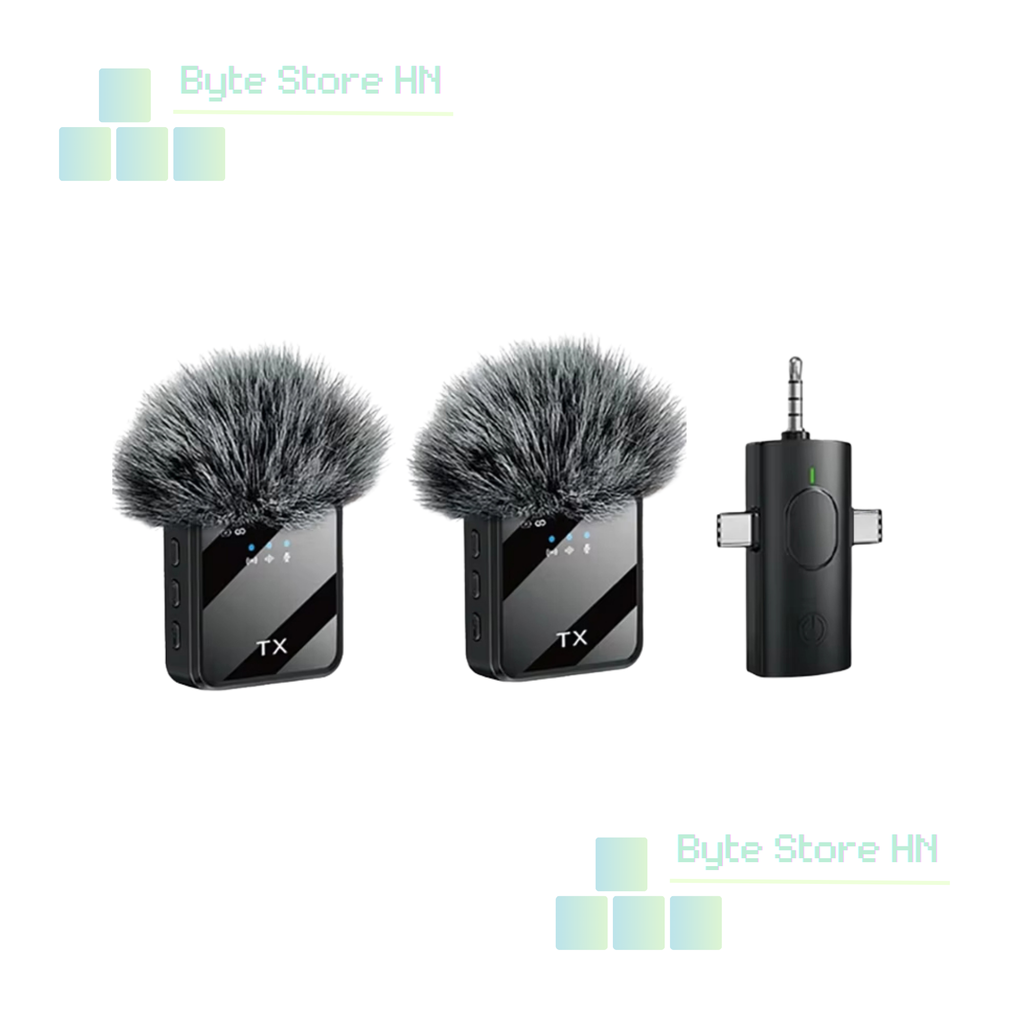 Micrófono Dual 3 en 1 - 2 Microfonos