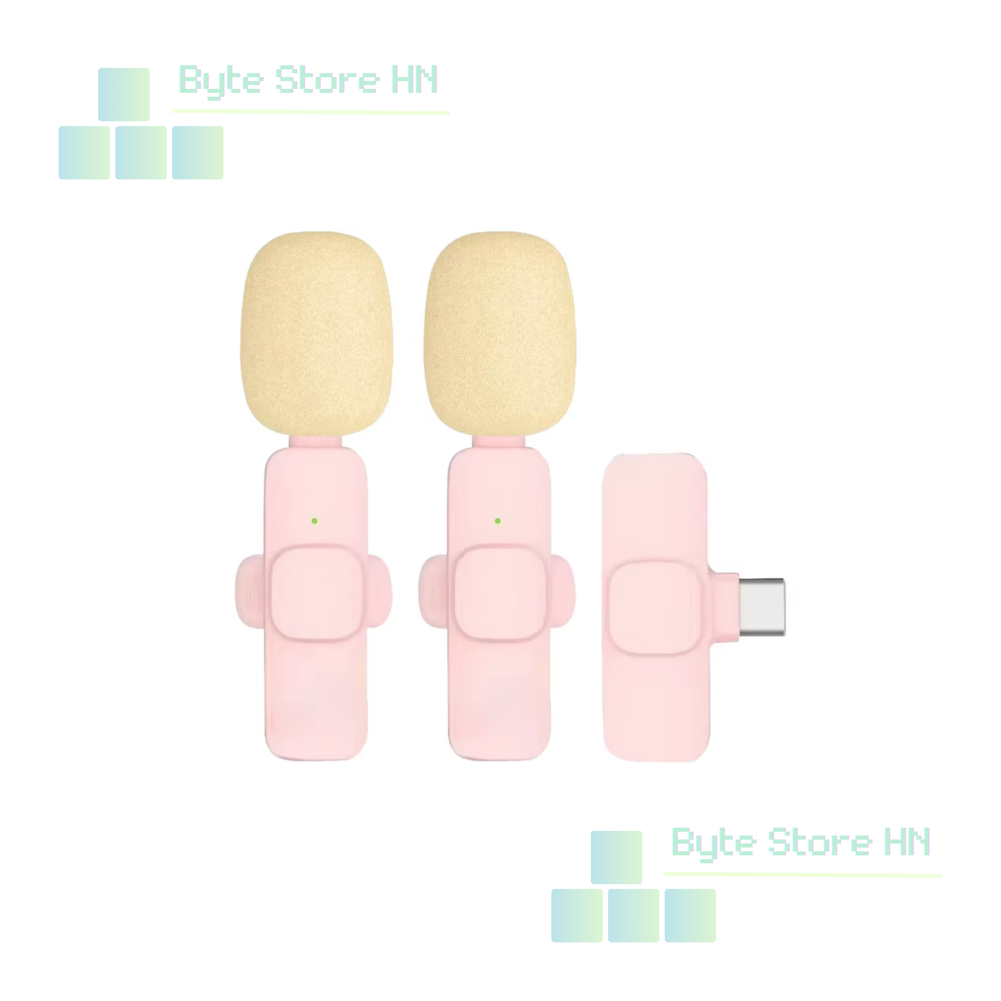 Micrófono Inalámbrico Rosa