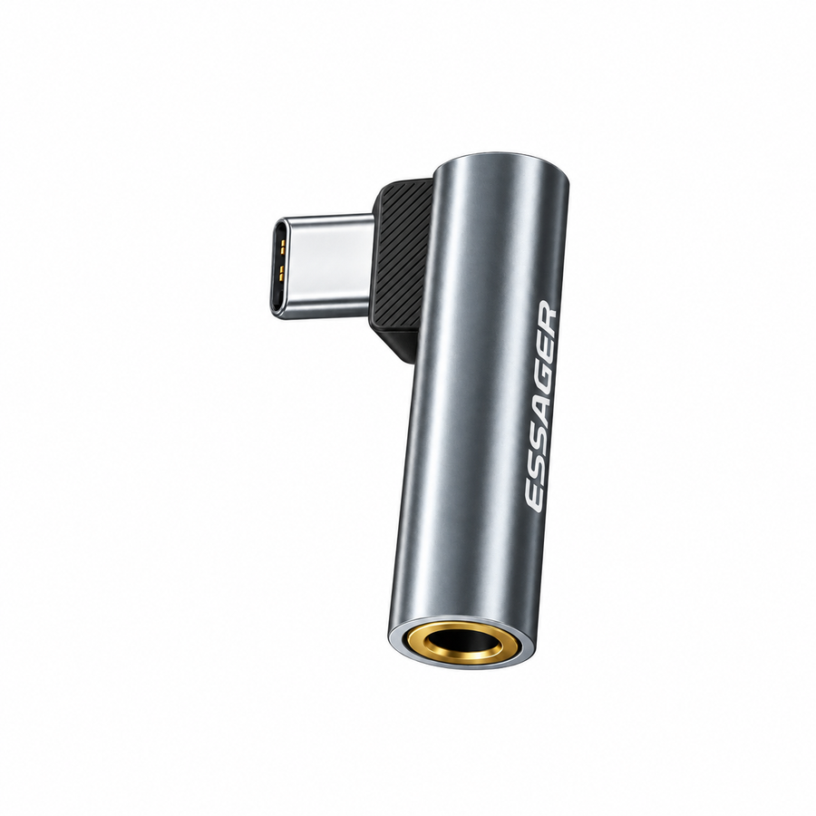 Adaptador ESSAGER USB-C a Jack 3.5 mm — vista 1