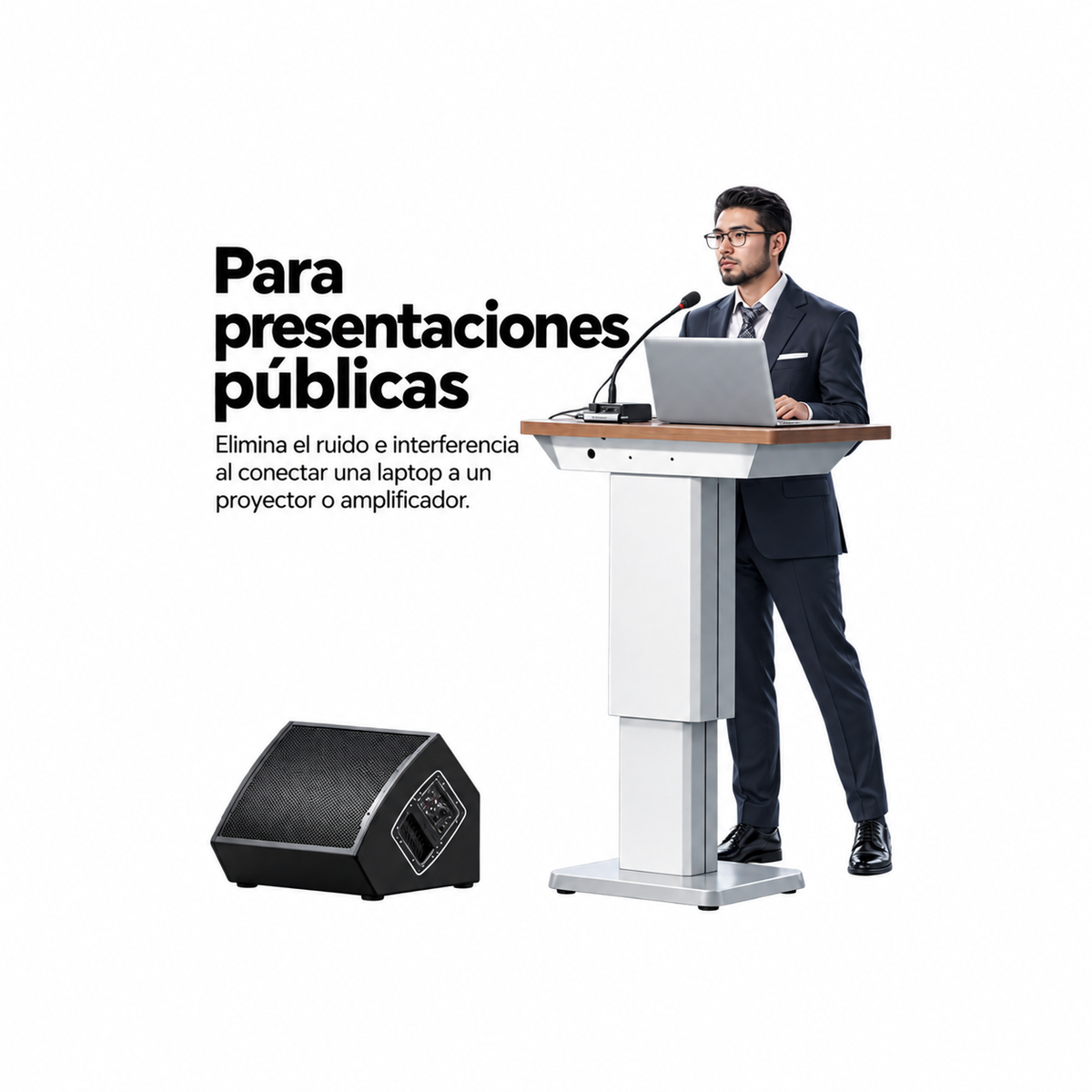 Aislador de Ruido Audio AUX 3.5 mm — vista 3