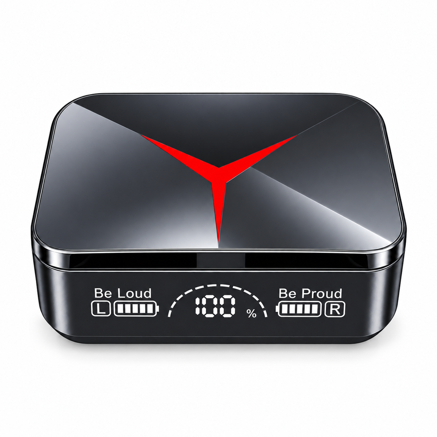Audífonos M90 TWS Bluetooth — fotografía 1 con fondo blanco