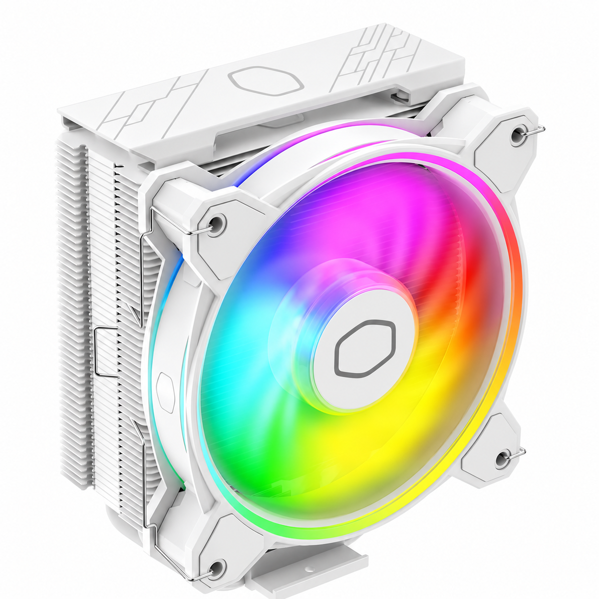 Cooler Master Hyper 212 Halo — WHITE — fotografía 2 con fondo blanco