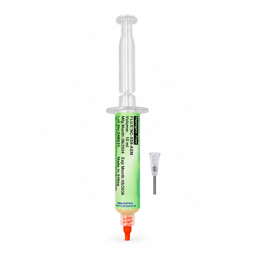 Flux 10 ml No Clean para Soldadura BGA y PCB — fotografía 1 con fondo blanco