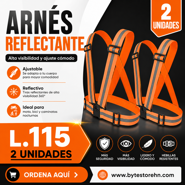 Arnés Reflectivo Ajustable