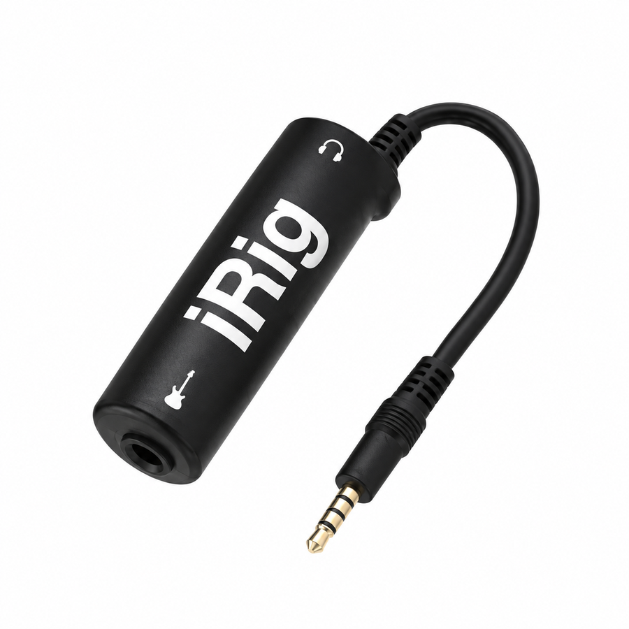 Interfaz iRig — fotografía 1 con fondo blanco