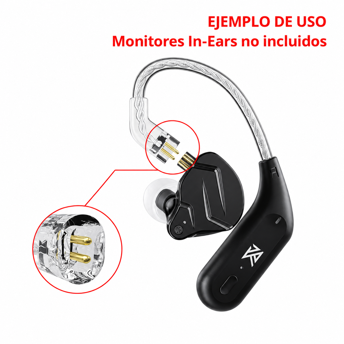 KZ AZ09 - Módulos Bluetooth — fotografía 2 con fondo blanco