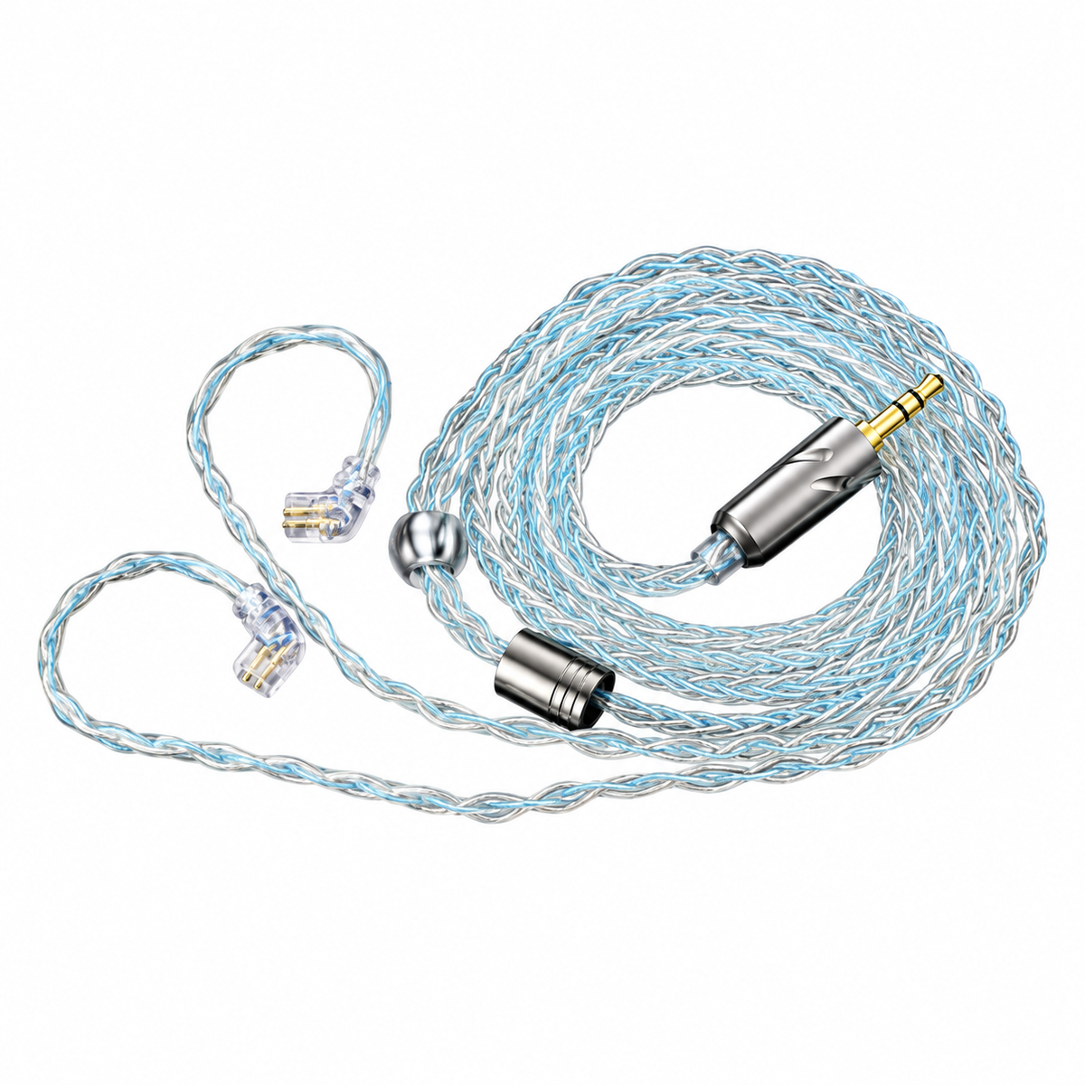 QKZ T1 - Cable Pin C / 8 Nucleos — Blue — fotografía 3 con fondo blanco