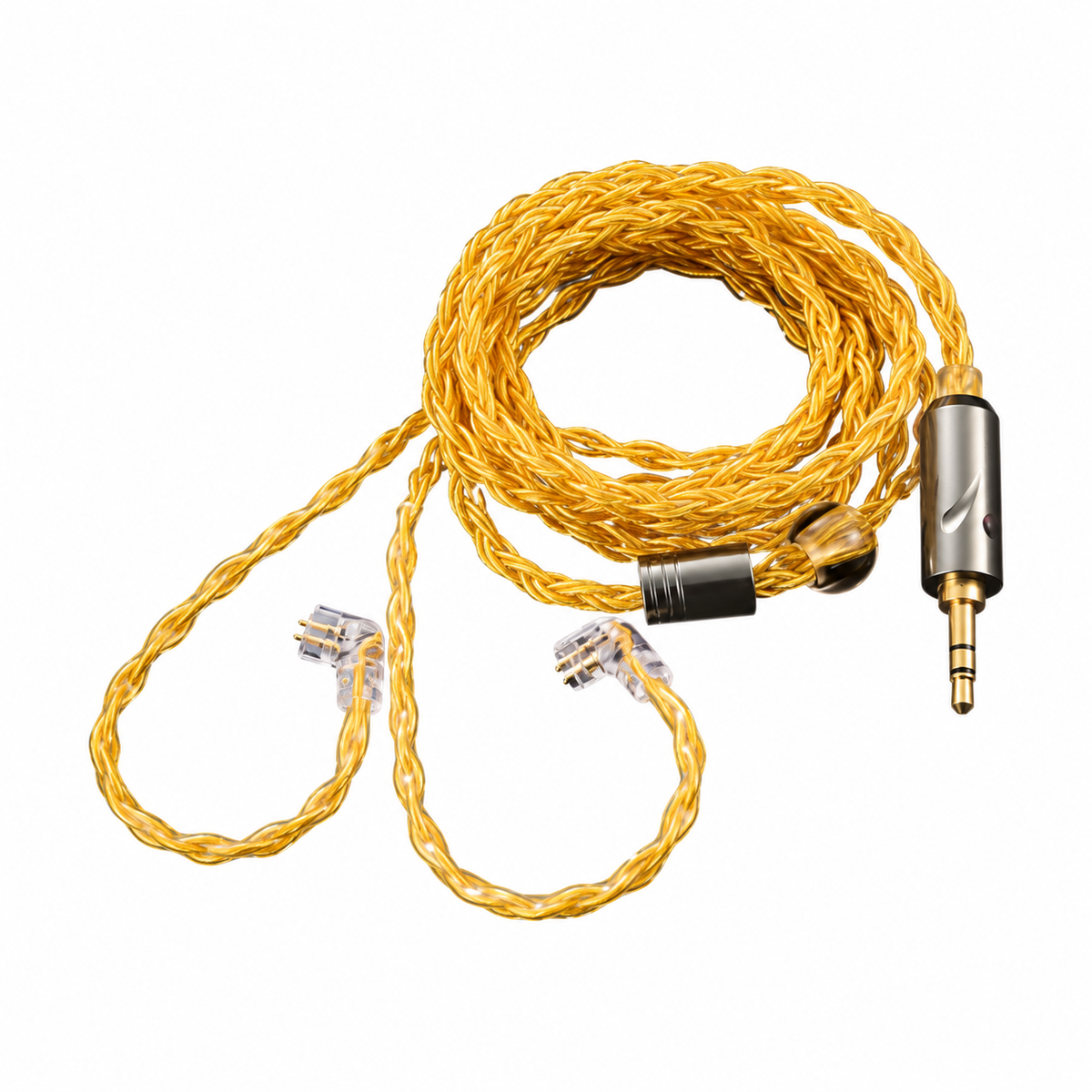 QKZ T1 - Cable Pin C / 8 Nucleos — Gold — fotografía 2 con fondo blanco