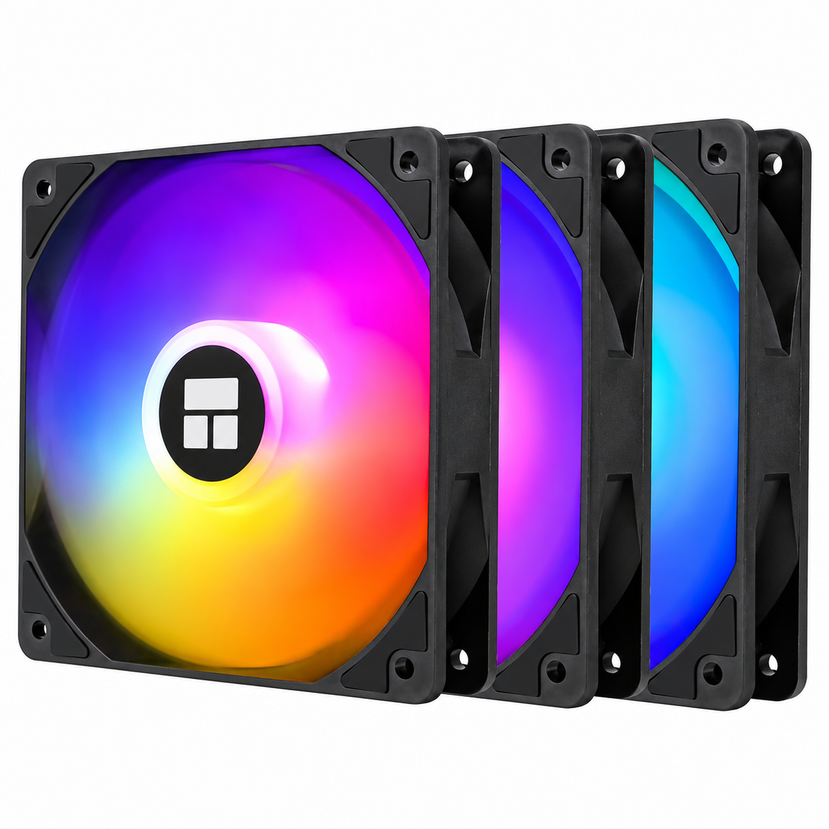 Thermalright TL-C12C-S X3 — BLACK — fotografía 1 con fondo blanco