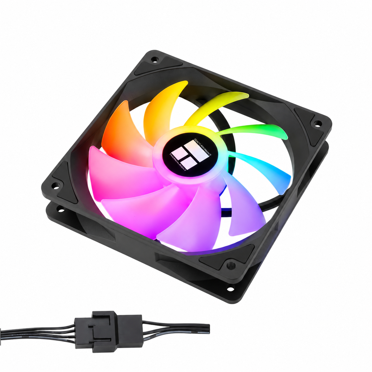 Thermalright TL-C12C-S X3 — BLACK — fotografía 3 con fondo blanco