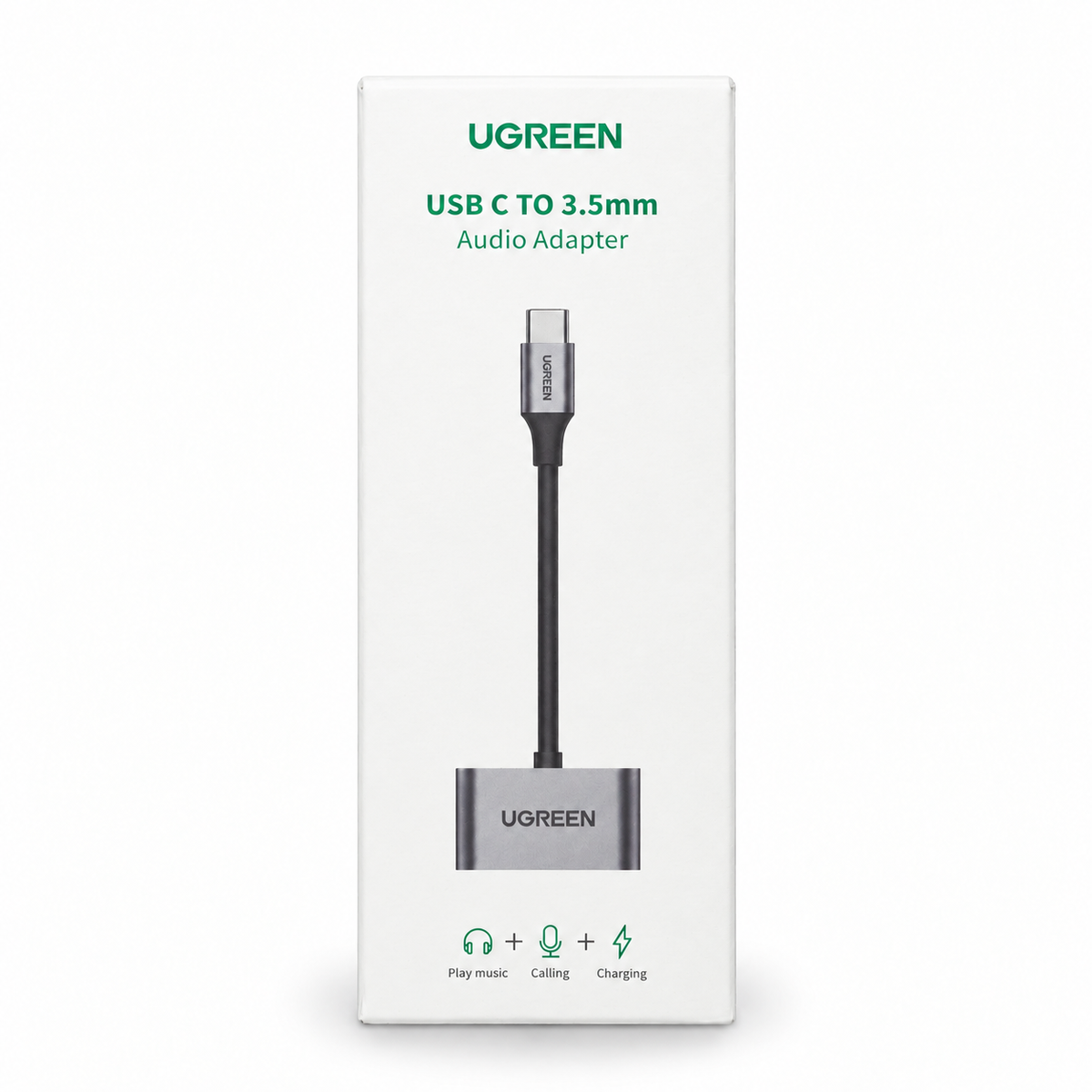 Adaptador UGREEN 50596 de audio y carga USB-C