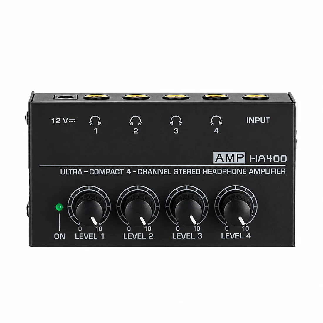 Amplificador AMP HA400 de cuatro canales